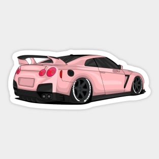 GTR PINK Sticker